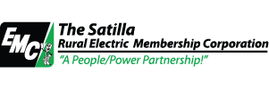 The Satilla Rural Electric Membership Corporation logo