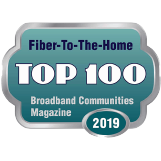 Broadband Communities Magazine Fiber-to-the-Home Top 100 2019