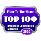 Broadband Communities Magazine Fiber-to-the-Home Top 100 2020