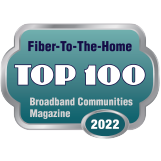 Broadband Communities Magazine Fiber-to-the-Home Top 100 2022